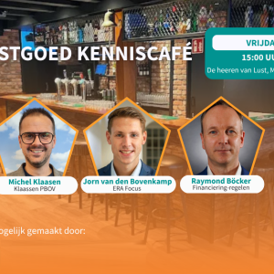 Vastgoed Kenniscafé: Zelf leren transformeren en ontwikkelen