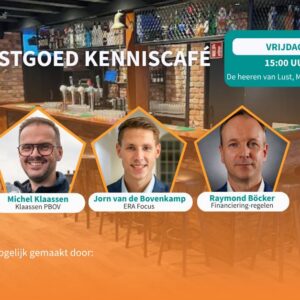 Vastgoed Kenniscafé: Zelf leren transformeren en ontwikkelen