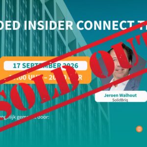 Vastgoed Insider Connect - Tilburg, bij SolidBriQ